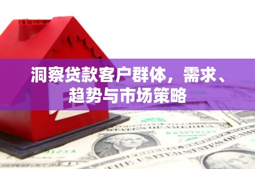 美溪洞察贷款客户群体，需求、趋势与市场策略