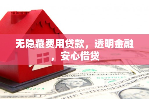 美溪无隐藏费用贷款，透明金融，安心借贷