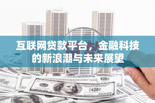 美溪互联网贷款平台，金融科技的新浪潮与未来展望