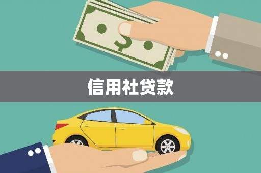 美溪信用社贷款