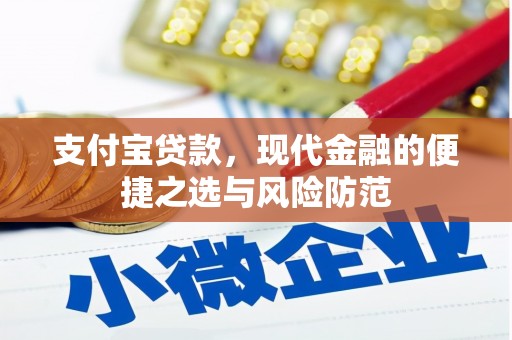 美溪支付宝贷款，现代金融的便捷之选与风险防范