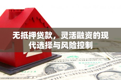 美溪无抵押贷款，灵活融资的现代选择与风险控制
