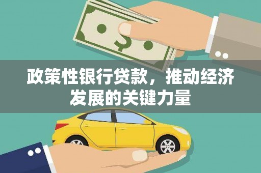美溪政策性银行贷款，推动经济发展的关键力量