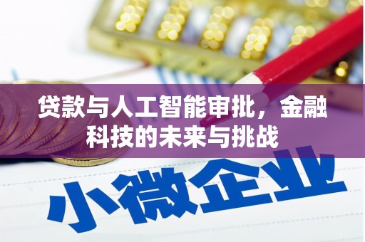 美溪贷款与人工智能审批，金融科技的未来与挑战