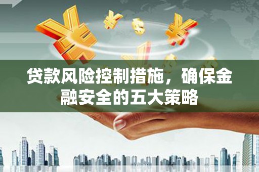 美溪贷款风险控制措施，确保金融安全的五大策略
