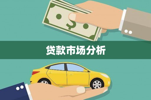 美溪贷款市场分析