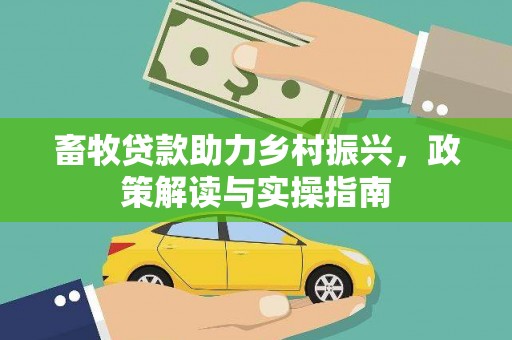 美溪畜牧贷款助力乡村振兴，政策解读与实操指南
