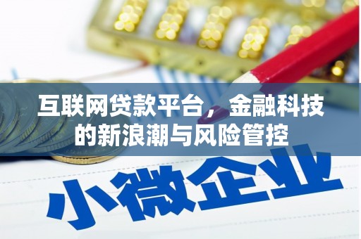 美溪互联网贷款平台，金融科技的新浪潮与风险管控