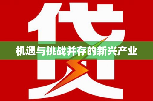 美溪机遇与挑战并存的新兴产业