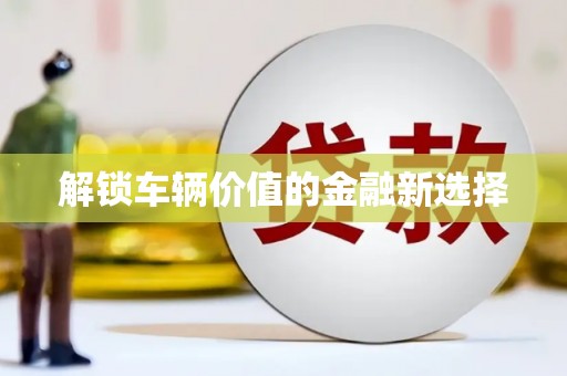 美溪解锁车辆价值的金融新选择