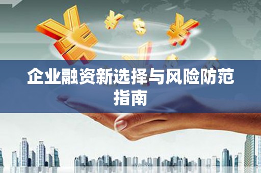 美溪企业融资新选择与风险防范指南